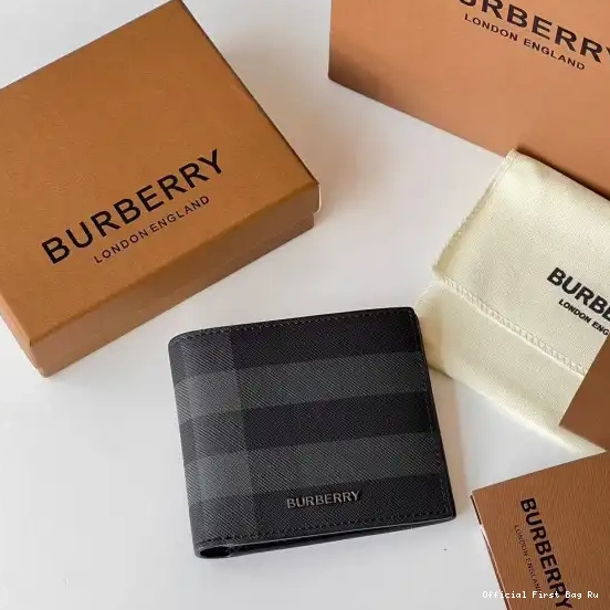 Official First Bag Ru BURBERRY WALLET 0511